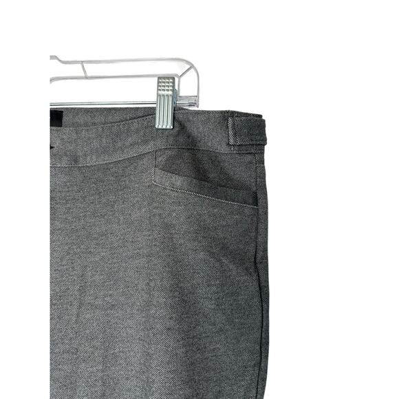 Talbots Lexington Pants Gray Office Work Career Business Skinny Leg Size 14 - Picture 4 of 14